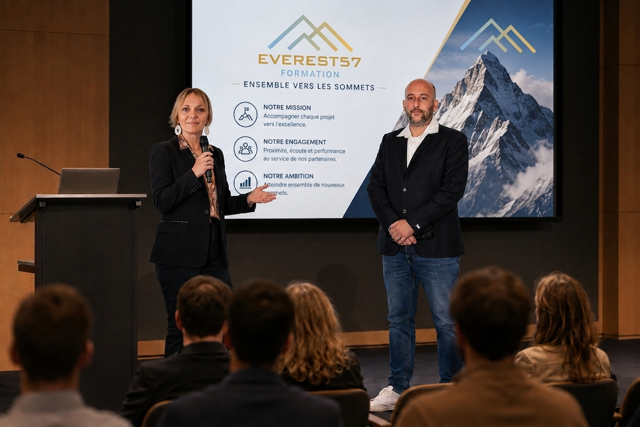 L'équipe Everest57 à Metz, formation sécurité Grand-Est